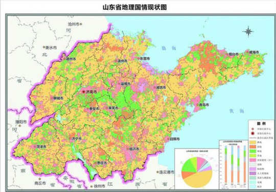 測繪單位協(xié)助山東首次摸清地理國情家底 測繪單位協(xié)助山東首次摸清地理國情家底